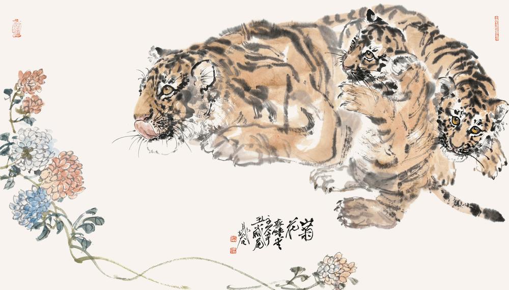 15-昔闻晋菊-纸本-47X85-2021年-DSC_4363.jpg